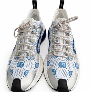 Gucci Run Sneakers GG Logo Blue & White – Made in Italy